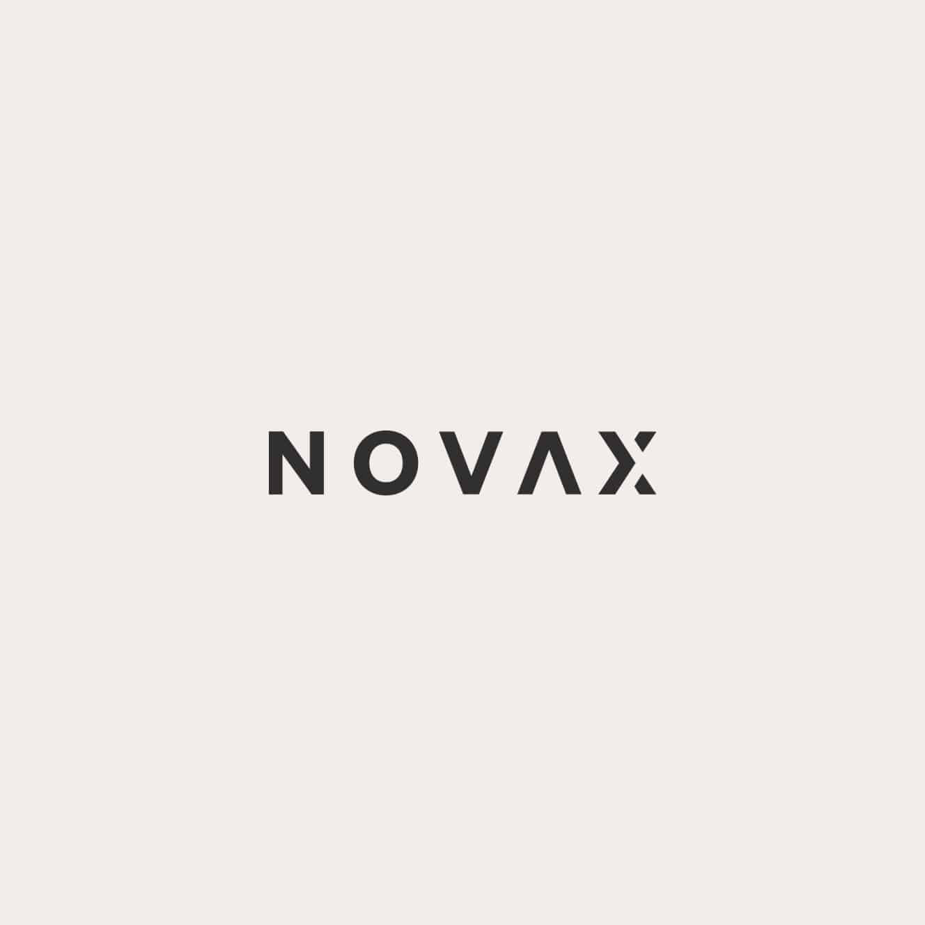 Novax logotyp, delägare och investerare i OneLab inom företagshälsovård